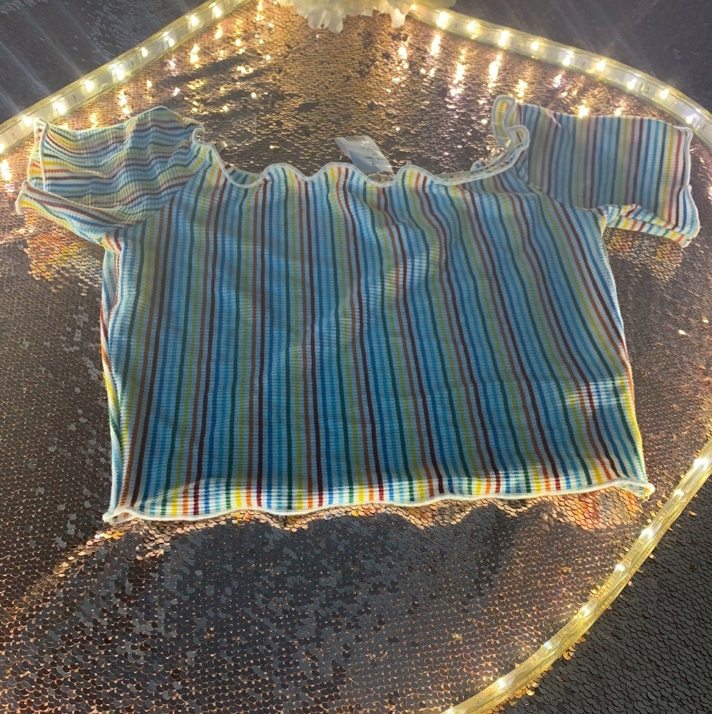 Luv  liz off with shouder top new with tags